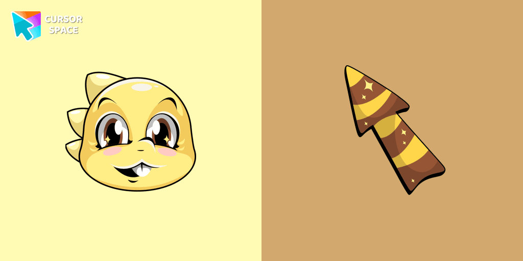 Undertale Monster Kid cursor cursor pack